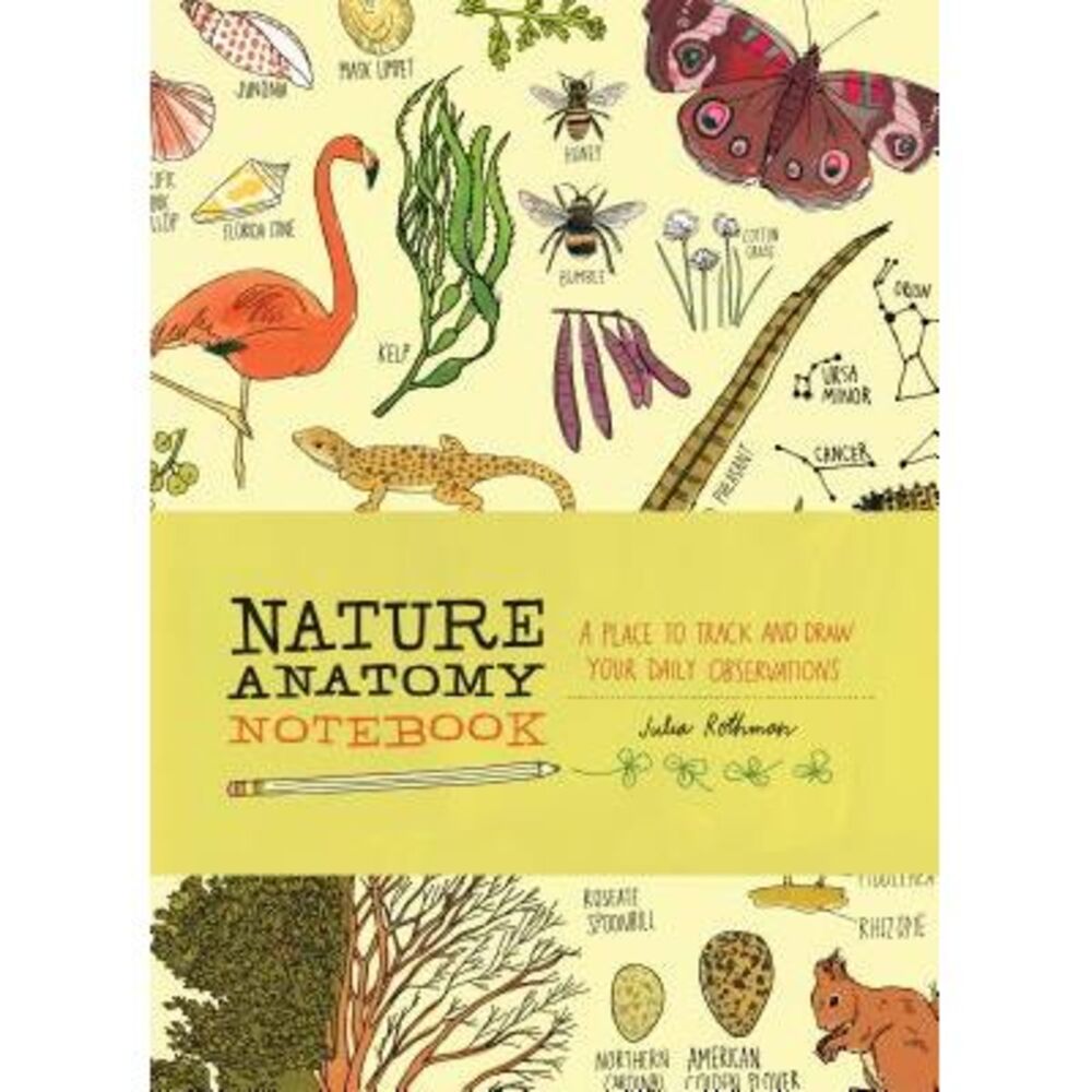 Nature Anatomy Notebook: A Place to Track and Draw Your Daily Observations -- Ju